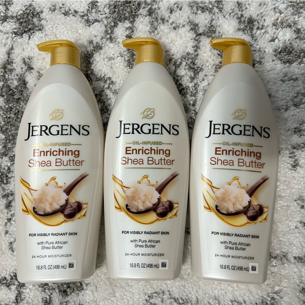 Jergens Shea Butter Lotion, Pack of 3